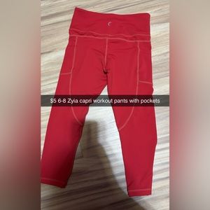 Zyia leggings capri length